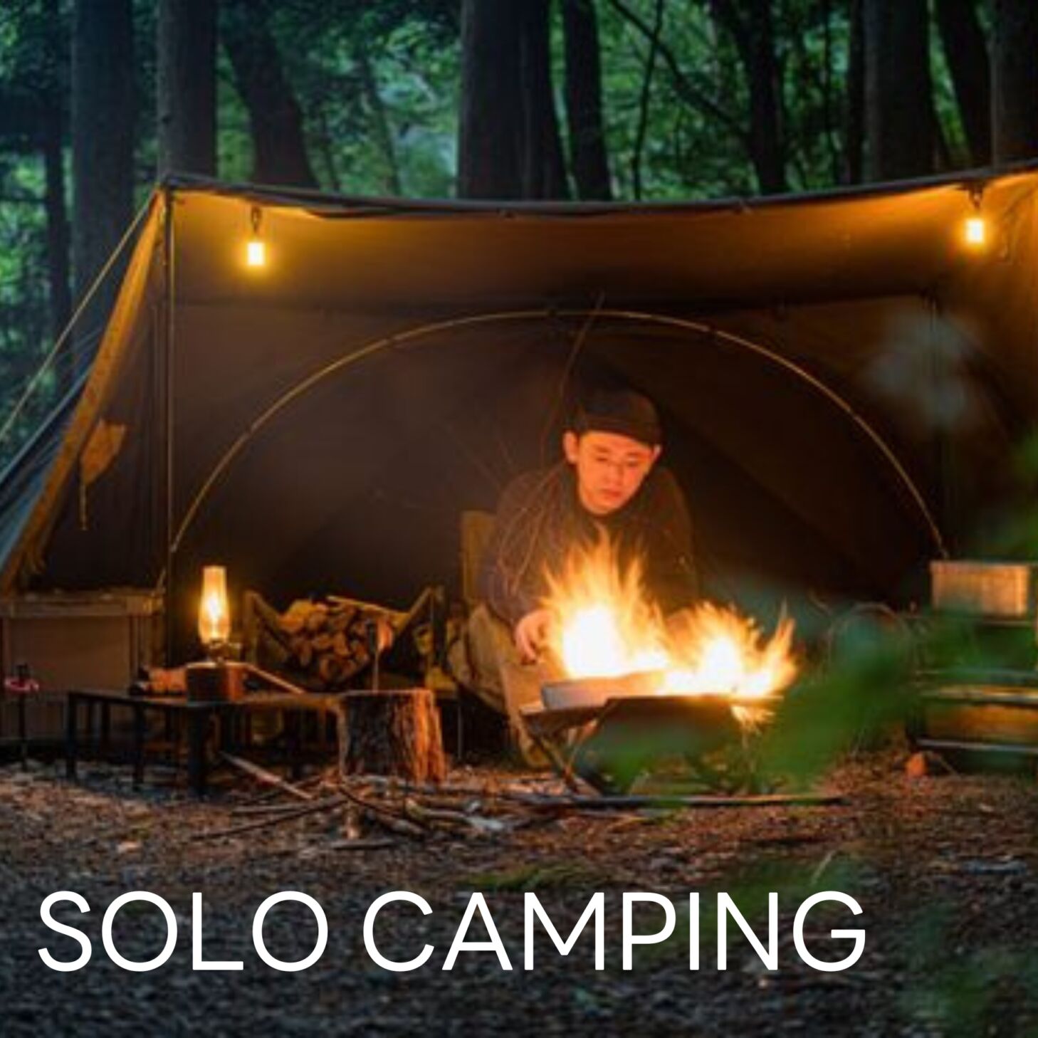 คนโสด ในโหมด Solo Camping