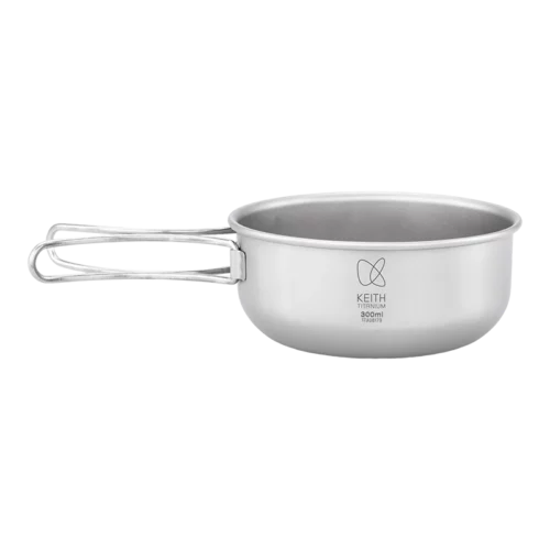Folding titanium bowl Ti5323