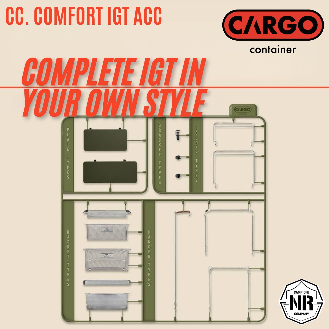 CARGO CONTAINER IGT ACCESSORIES –   เติมเต็ม IGT ในสไตล์ของคุณ