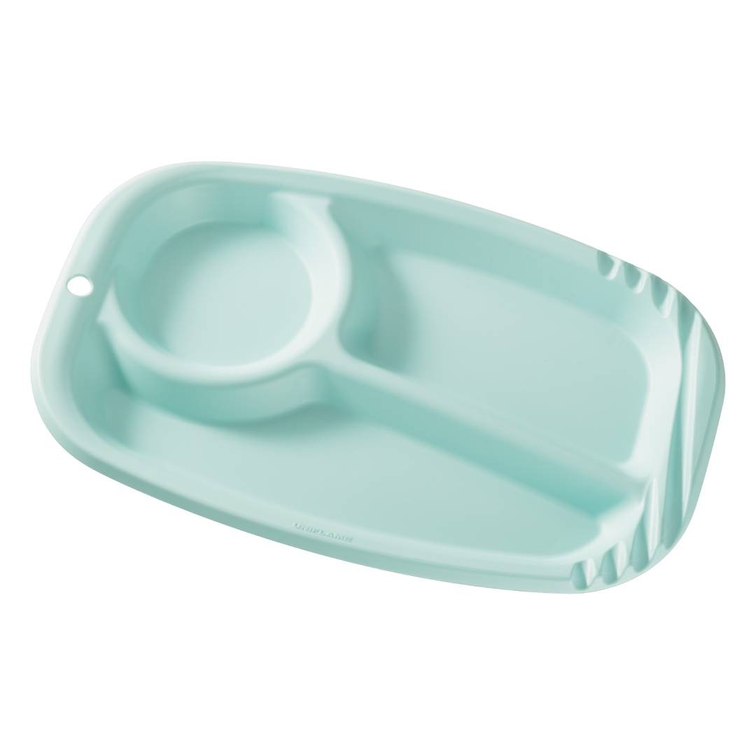 Color plate pastel blue