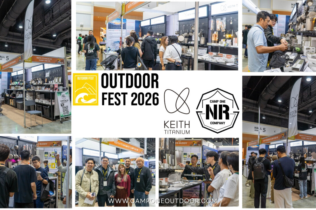 ประมวลภาพความประทับใจและคำขอบคุณจาก Camp One NR ในงาน Thailand Outdoor Fest