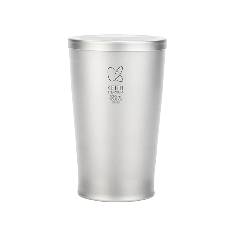 Titanium vacuum cup 320ml Ti3150